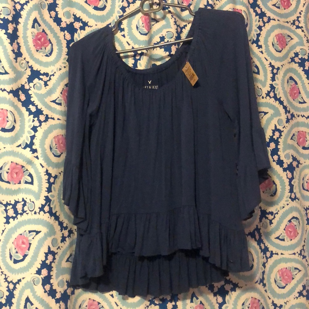 NWT American Eagle off the shoulder top